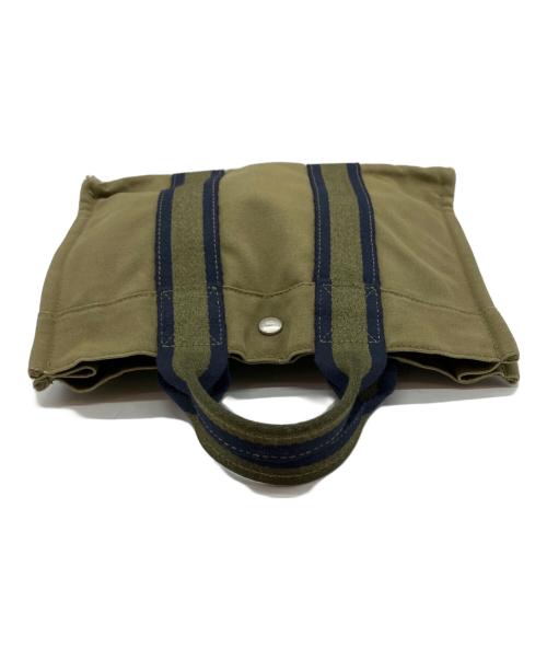 HERMES（エルメス）HERMES (エルメス) フールトゥPM ハンドバッグ オリーブの古着・服飾アイテム