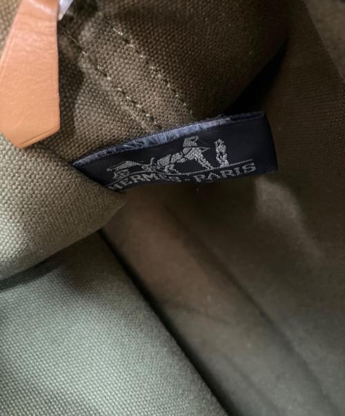 HERMES（エルメス）HERMES (エルメス) フールトゥPM ハンドバッグ オリーブの古着・服飾アイテム