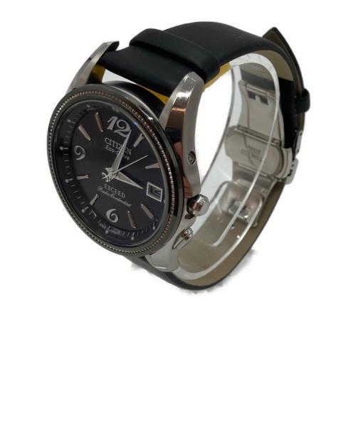 CITIZEN（シチズン）CITIZEN (シチズン) エクシード 電波ソーラー 7N0186 リストウォッチ ブラックの古着・服飾アイテム