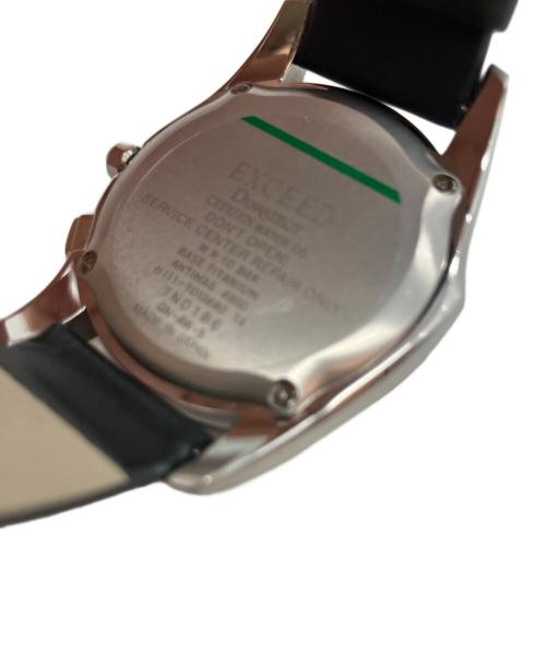 CITIZEN（シチズン）CITIZEN (シチズン) エクシード 電波ソーラー 7N0186 リストウォッチ ブラックの古着・服飾アイテム