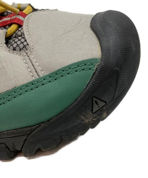 KEEN（キーン）KEEN (キーン) KEEN TARGHEE EXP WP ローカットスニーカー グレー×グリーン サイズ:28cmの古着・服飾アイテム