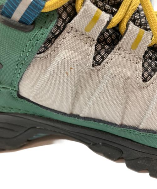 KEEN（キーン）KEEN (キーン) KEEN TARGHEE EXP WP ローカットスニーカー グレー×グリーン サイズ:28cmの古着・服飾アイテム