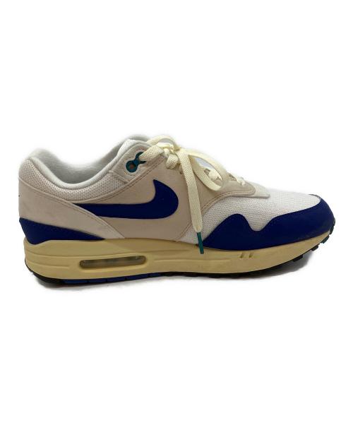 NIKE（ナイキ）NIKE (ナイキ) NIKE AIR MAX 1 ナイキ エアマックス1 ローカットスニーカー ホワイト×ブルー サイズ:27cmの古着・服飾アイテム