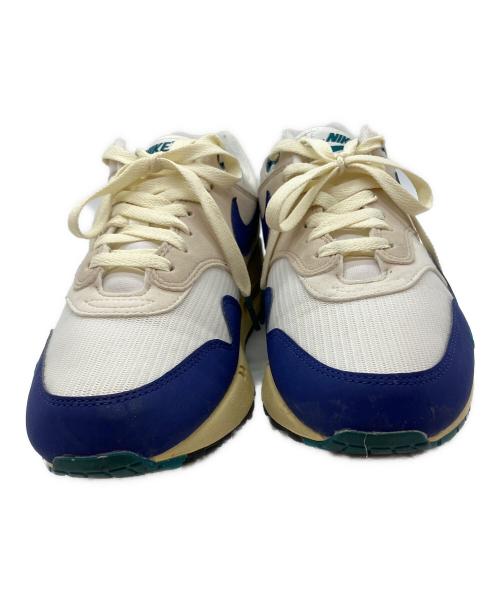 NIKE（ナイキ）NIKE (ナイキ) NIKE AIR MAX 1 ナイキ エアマックス1 ローカットスニーカー ホワイト×ブルー サイズ:27cmの古着・服飾アイテム