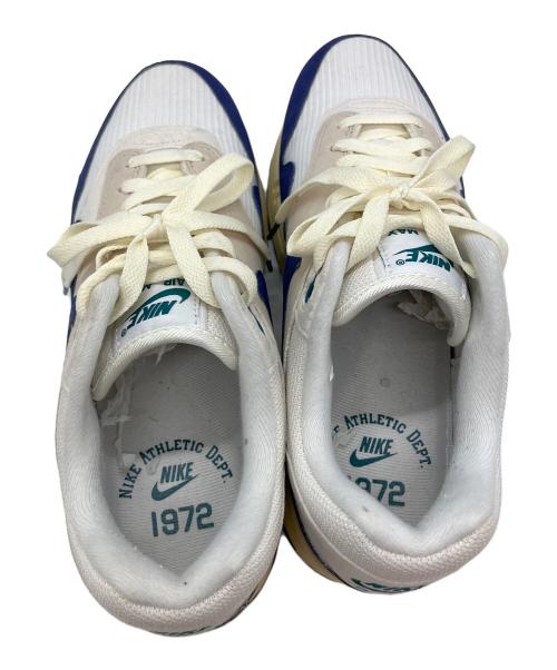NIKE（ナイキ）NIKE (ナイキ) NIKE AIR MAX 1 ナイキ エアマックス1 ローカットスニーカー ホワイト×ブルー サイズ:27cmの古着・服飾アイテム