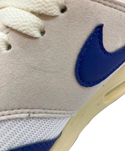 NIKE（ナイキ）NIKE (ナイキ) NIKE AIR MAX 1 ナイキ エアマックス1 ローカットスニーカー ホワイト×ブルー サイズ:27cmの古着・服飾アイテム