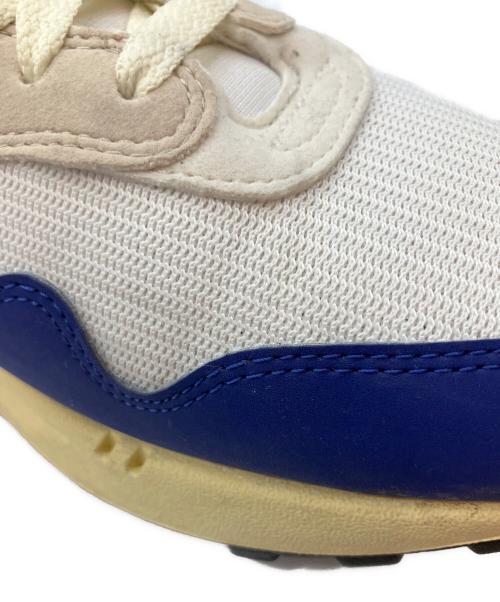 NIKE（ナイキ）NIKE (ナイキ) NIKE AIR MAX 1 ナイキ エアマックス1 ローカットスニーカー ホワイト×ブルー サイズ:27cmの古着・服飾アイテム