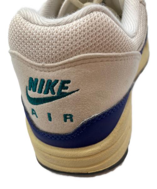 NIKE（ナイキ）NIKE (ナイキ) NIKE AIR MAX 1 ナイキ エアマックス1 ローカットスニーカー ホワイト×ブルー サイズ:27cmの古着・服飾アイテム