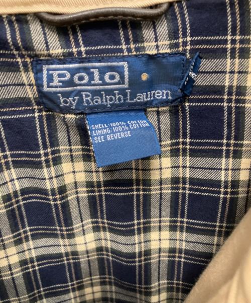 POLO RALPH LAUREN（ポロ・ラルフローレン）POLO RALPH LAUREN (ポロ・ラルフローレン) 襟コーデュロイ スイングトップ カーキ サイズ:XLの古着・服飾アイテム