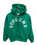 SUPREME×Championシュプリーム×チャンピオン）の古着「Zip Up Hooded Sweatshirt ジップパーカー」｜グリーン