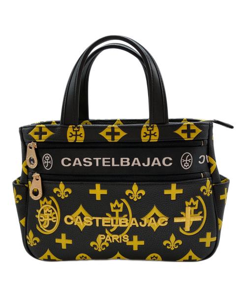 CASTELBAJAC（カステルバジャック）CASTELBAJAC (カステルバジャック) ハンドバッグ ブラックの古着・服飾アイテム