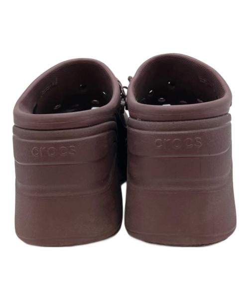 crocs（クロックス）crocs (クロックス) サイレンチェーンクロッグ サンダル ブラウン サイズ:24cmの古着・服飾アイテム