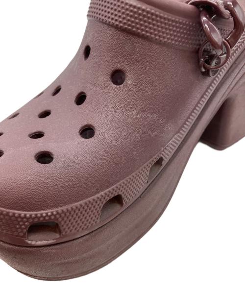 crocs（クロックス）crocs (クロックス) サイレンチェーンクロッグ サンダル ブラウン サイズ:24cmの古着・服飾アイテム