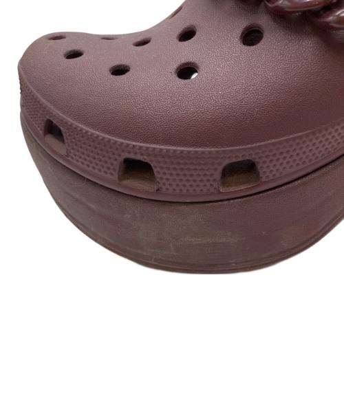 crocs（クロックス）crocs (クロックス) サイレンチェーンクロッグ サンダル ブラウン サイズ:24cmの古着・服飾アイテム