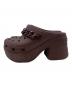 crocs (クロックス) サイレンチェーンクロッグ サンダル ブラウン サイズ:24cm：5000円