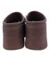 中古・古着 crocs (クロックス) サイレンチェーンクロッグ サンダル ブラウン サイズ:24cm：5000円