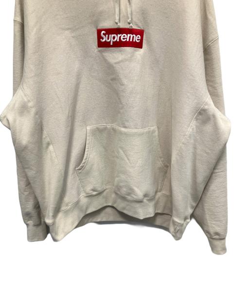 SUPREME（シュプリーム）SUPREME (シュプリーム) FW24 Box Logo Hooded Sweatshirt プルオーバーパーカー アイボリー (Stone) サイズ:XXLの古着・服飾アイテム
