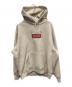 SUPREME（シュプリーム）の古着「FW24 Box Logo Hooded Sweatshirt プルオーバーパーカー」｜アイボリー (Stone)