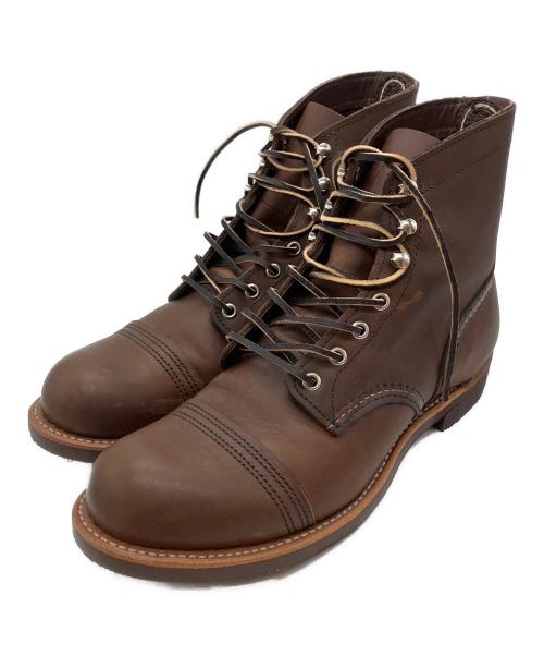 RED WING（レッドウィング）RED WING (レッドウィング) アイアンレンジ ブーツ ブラウン サイズ:27cmの古着・服飾アイテム