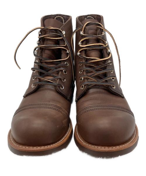 RED WING（レッドウィング）RED WING (レッドウィング) アイアンレンジ ブーツ ブラウン サイズ:27cmの古着・服飾アイテム