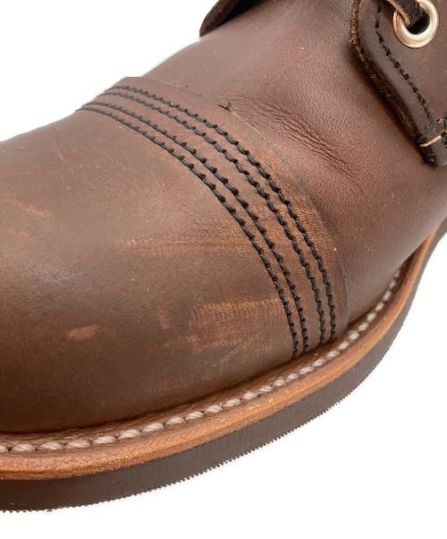 RED WING（レッドウィング）RED WING (レッドウィング) アイアンレンジ ブーツ ブラウン サイズ:27cmの古着・服飾アイテム