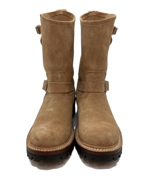 SKULL&MOSH（スカルアンドモッシュ）SKULL&MOSH (スカルアンドモッシュ) ENGINEER BOOTS ブーツ ベージュ サイズ:8の古着・服飾アイテム