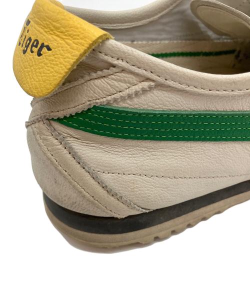 Onitsuka Tiger（オニツカタイガー）Onitsuka Tiger (オニツカタイガー) MEXICO'66 SD スニーカー ホワイト×グリーン サイズ:27.5cmの古着・服飾アイテム