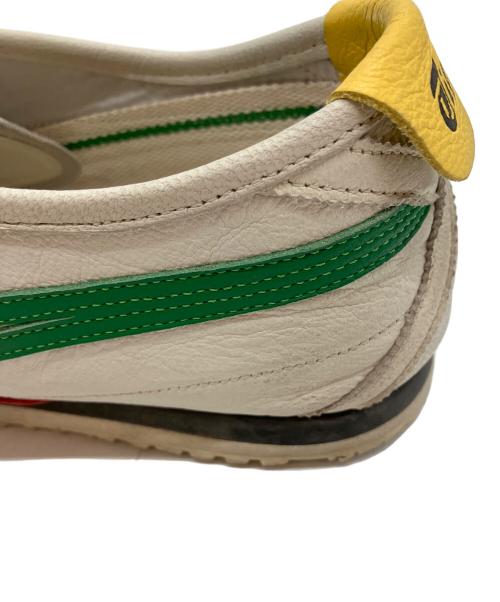 Onitsuka Tiger（オニツカタイガー）Onitsuka Tiger (オニツカタイガー) MEXICO'66 SD スニーカー ホワイト×グリーン サイズ:27.5cmの古着・服飾アイテム