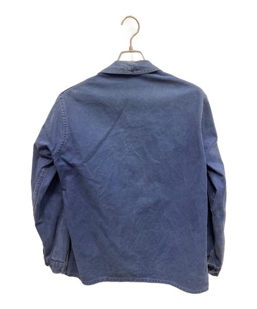 不明（フメイ）不明 (フメイ) 古着 1950's~70'sワークジャケット ブルー サイズ:44の古着・服飾アイテム