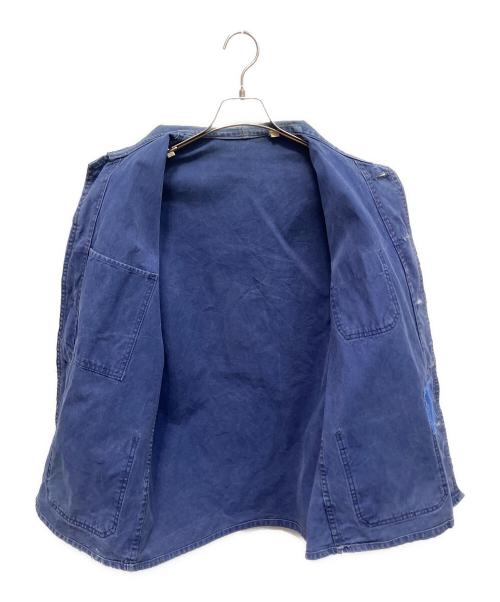 不明（フメイ）不明 (フメイ) 古着 1950's~70'sワークジャケット ブルー サイズ:44の古着・服飾アイテム