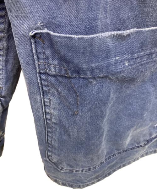 不明（フメイ）不明 (フメイ) 古着 1950's~70'sワークジャケット ブルー サイズ:44の古着・服飾アイテム
