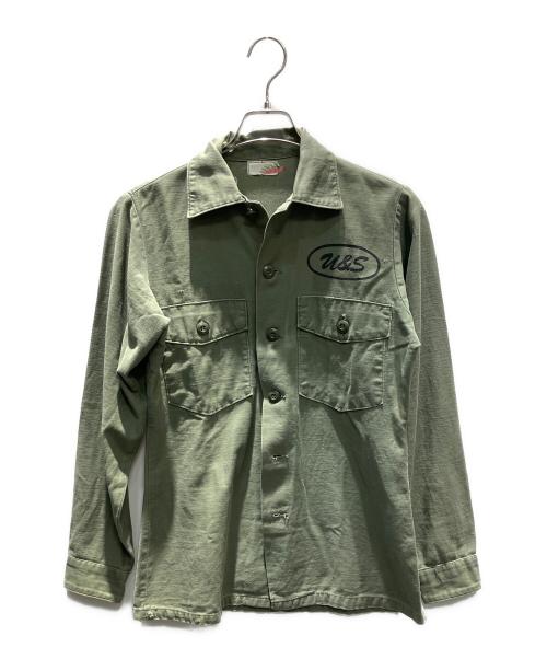 Bertie Industries（バーティ インダストリーズ）Bertie Industries (バーティ インダストリーズ) 米軍 ミリタリーシャツ カーキ サイズ:不明の古着・服飾アイテム
