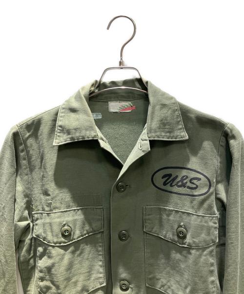 Bertie Industries（バーティ インダストリーズ）Bertie Industries (バーティ インダストリーズ) 米軍 ミリタリーシャツ カーキ サイズ:不明の古着・服飾アイテム