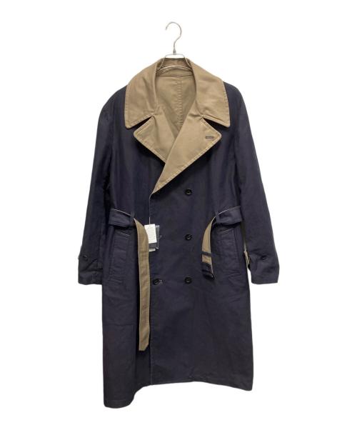 s'yte（サイト）s'yte (サイト) MOLESKIN REVERSIBLE TRENCH COAT コート ネイビー サイズ:3の古着・服飾アイテム