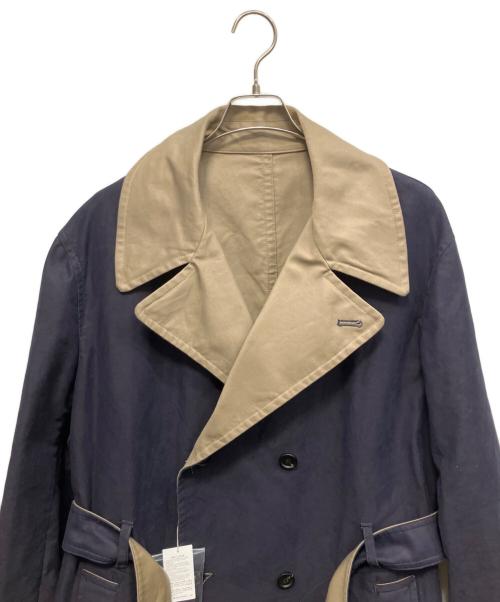 s'yte（サイト）s'yte (サイト) MOLESKIN REVERSIBLE TRENCH COAT コート ネイビー サイズ:3の古着・服飾アイテム