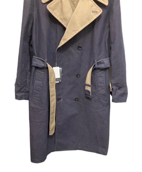s'yte（サイト）s'yte (サイト) MOLESKIN REVERSIBLE TRENCH COAT コート ネイビー サイズ:3の古着・服飾アイテム