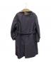 s'yte (サイト) MOLESKIN REVERSIBLE TRENCH COAT コート ネイビー サイズ:3：70000円