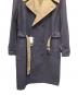 中古・古着 s'yte (サイト) MOLESKIN REVERSIBLE TRENCH COAT コート ネイビー サイズ:3：70000円