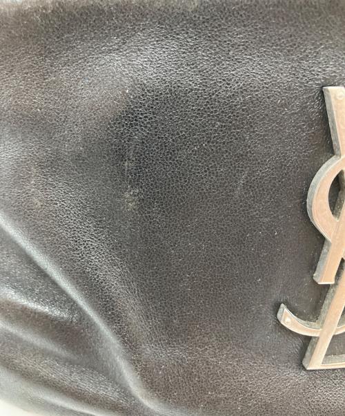 Saint Laurent Paris（サンローランパリ）Saint Laurent Paris (サンローランパリ) クラシックモノグラム 0719 ベルトバッグ ブラックの古着・服飾アイテム