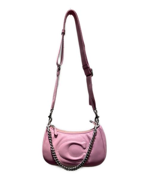 COACH（コーチ）COACH (コーチ) Teri Shoulder Bag 2WAYバッグ ピンクの古着・服飾アイテム