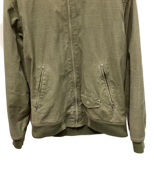 stussy（ステューシー）stussy (ステューシー) STUSSY GARMENT CO WORKGEAR 00sフーデッドジャケット グリーン サイズ:Lの古着・服飾アイテム