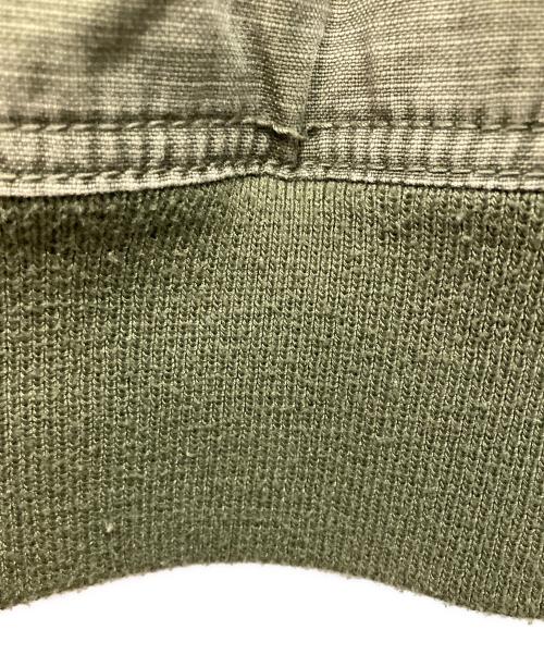 stussy（ステューシー）stussy (ステューシー) STUSSY GARMENT CO WORKGEAR 00sフーデッドジャケット グリーン サイズ:Lの古着・服飾アイテム