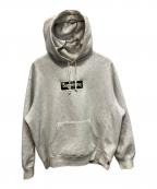 SUPREMEシュプリーム）の古着「box logo hooded sweatshirt Ash Grey Camo 23AW プルオーバーパーカー」｜グレー