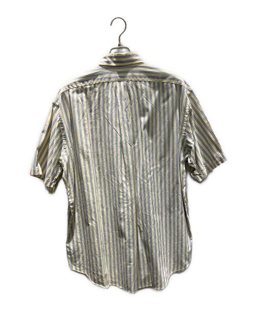 RALPH LAUREN（ラルフローレン）RALPH LAUREN (ラルフローレン) 半袖シャツ イエロー×ブルー サイズ:Lの古着・服飾アイテム