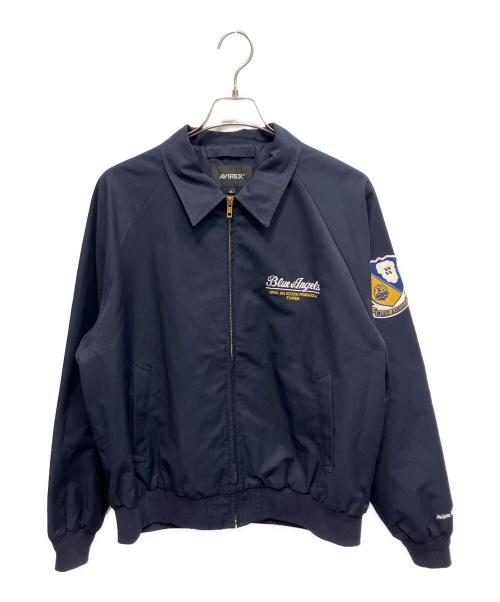 AVIREX（アヴィレックス）AVIREX (アヴィレックス) USN UTILITY JACKET ブルゾン ネイビー サイズ:XLの古着・服飾アイテム