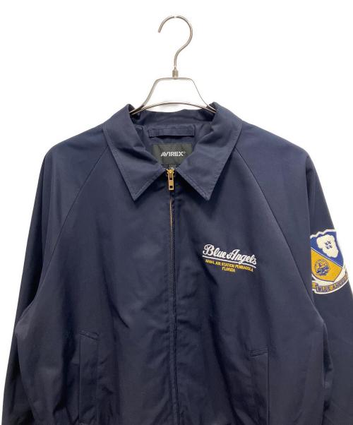 AVIREX（アヴィレックス）AVIREX (アヴィレックス) USN UTILITY JACKET ブルゾン ネイビー サイズ:XLの古着・服飾アイテム
