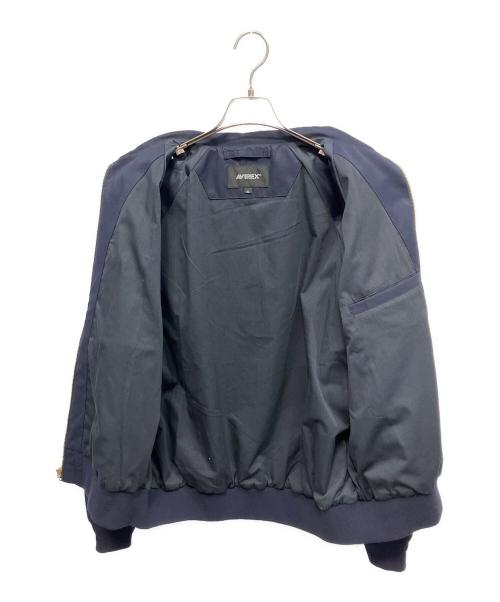 AVIREX（アヴィレックス）AVIREX (アヴィレックス) USN UTILITY JACKET ブルゾン ネイビー サイズ:XLの古着・服飾アイテム