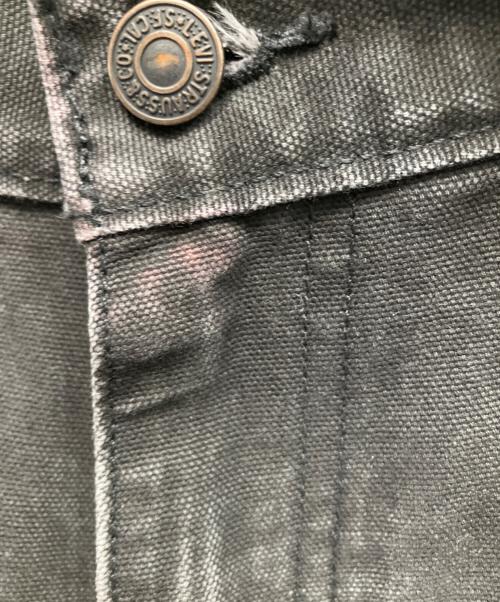 LEVI'S（リーバイス）LEVI'S (リーバイス) 568™ ルーズストレート ダブルニー ペインターパンツ ブラック サイズ:W32の古着・服飾アイテム