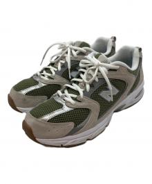 NEW BALANCE（ニューバランス）の古着「ローカットスニーカー」｜グレー×カーキ