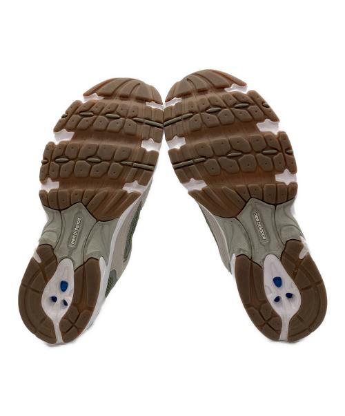 NEW BALANCE（ニューバランス）NEW BALANCE (ニューバランス) ローカットスニーカー グレー×カーキ サイズ:28.5cmの古着・服飾アイテム